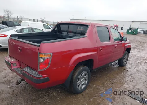2006 Honda Ridgeline Rtl from USA, damaged, VIN 2HJYK165X6H535973